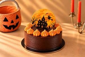 Halloween Chocolate fantasy Bento Cake