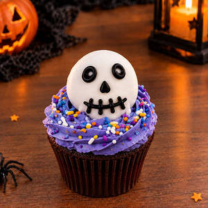 Halloween Skull Muffin