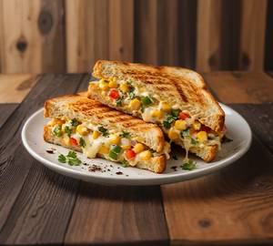 Mayo Corn Grilled Sandwich