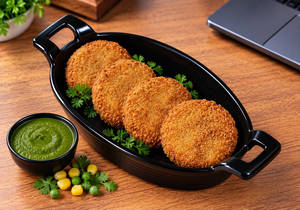 Veg Cutlet (4 Pc)