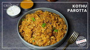 Egg Kothu Parotta