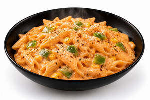 Veg Pasta Pink Sauce