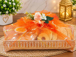 Karwa Chauth Silver Moon Celebration Platter