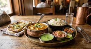 Matar Paneer +Steamed/ Jeera Rice +Chutney +Masala Pyaaz