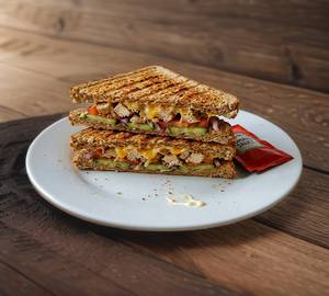 Spicy chicken grilled sandwich