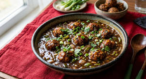 Veg Ball Manchurian Gravy