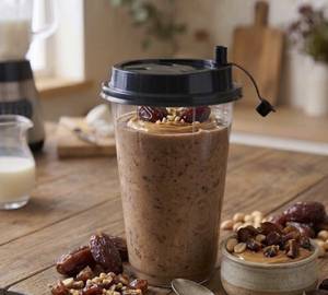 Dates Peanut Butter Milkshake