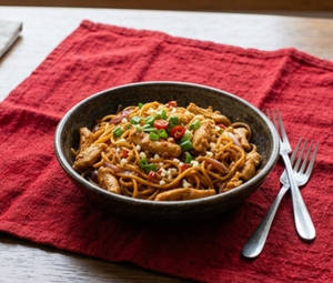 Chicken Chilli Garlic Noodles