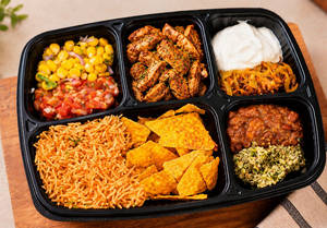 Chicken Shawarma Loaded Nachos