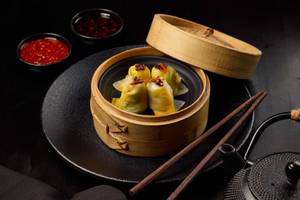 Lotus root and edamame