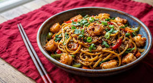 Prawn Chilli Garlic Noodles