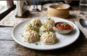 Veg Momo Steamed