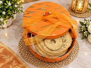 Karwa Chauth Orange Delight Box