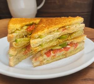 Jumbo Vegetable Grilled Sandwich