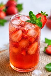 Strawberry Ice Tea