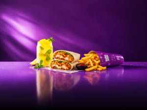 BB Chicken Wrap Combo