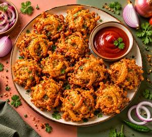 Pyaj Pakora (12 Pieces)