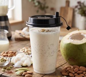 Tender Coconut Badam Milkshake