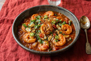Prawn In Hot Garlic Sauce Gravy
