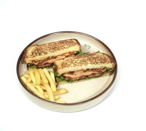 Fried chicken sando with katsu