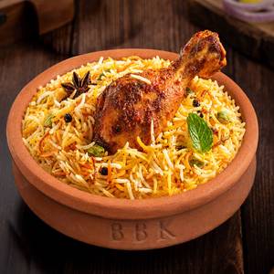 Chicken Tangri Hyderabadi Biryani - Single Portion