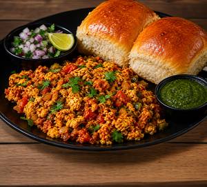 Egg Bhurji Pav ( Family)(6 Pav)
