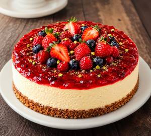 Cheesecake Blueberry Strawberry Chocolate