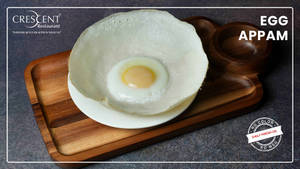 Egg Appam.