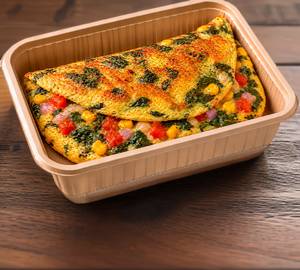 Gold & Green Omelet