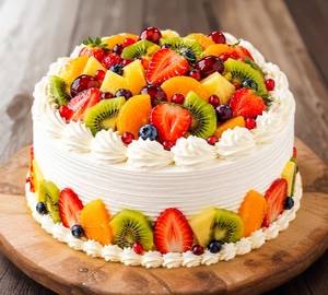 Fresh Fruit Cake