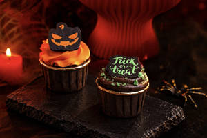 Spooky Halloween Cupcake Duo