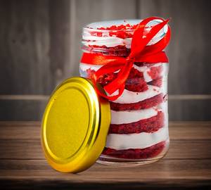 Redvelvet Jar Cake 150 Grams