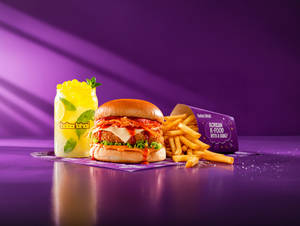 BB Paneer Burger Combo