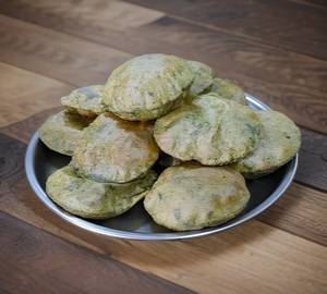 Plain Methi Poori [Without Slides]