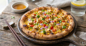 Veggies Paneer Pizza [6 inches, 4 Slices]