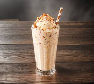 Badam with ice cream