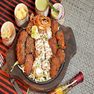 Soya Chaap Platter