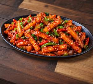 Honey chilly patato
