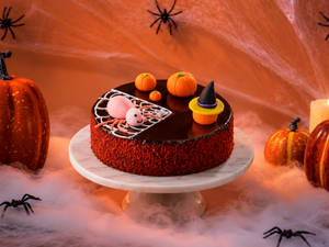 Halloween Classic Chocolate Cake - 500Gms