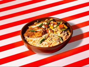 Peanut Miso Raman Bowl