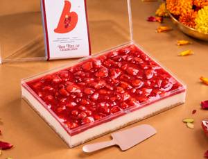 Diwali Strawberry Cheesecake Party Box (1kg)