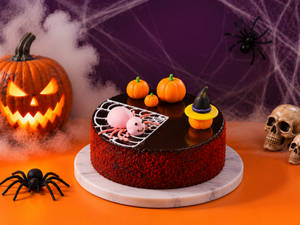 Halloween Classic Chocolate Cake - 500Gm
