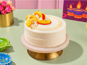 Celebration of Lights Rasmalai Cake - 500Gm