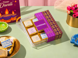 Diwali Assorted Sweets Mewa Bites - 9Pc