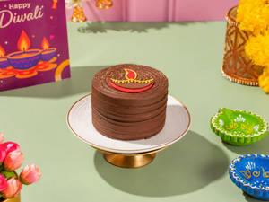 Diwali Special Chocolate Bento Cake - 250Gm