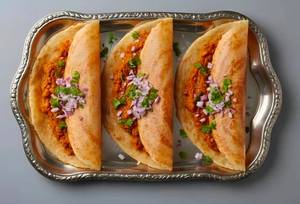 Pav Bhaji Masala Dosa-3 Pcs