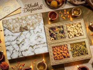 Flower Box Dry Fruit Box (10x10) (2623)