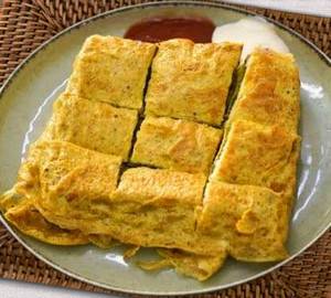 Classic bread omelette