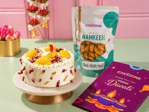 Diwali Rasmalai & Namkeen Celebration Combo