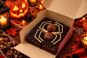 Halloween Spider Rocher Brownie